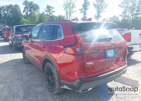 2025 Honda Cr-V Hybrid Sport z USA, uszkodzony, nr VIN 7FARS6H53SE050260